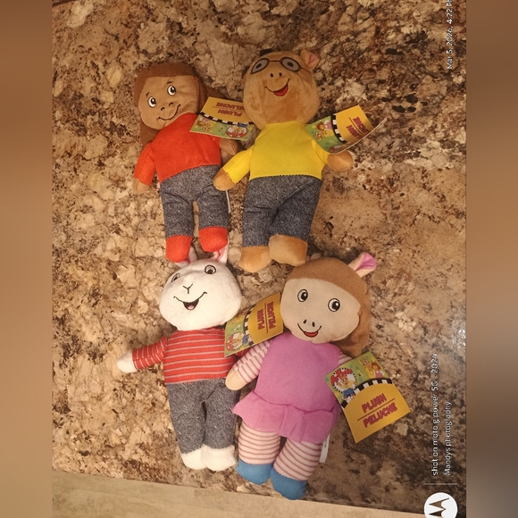Arthur Other - Kids Toy  Arthur DW Custom Kids Plush Characters Doll Set